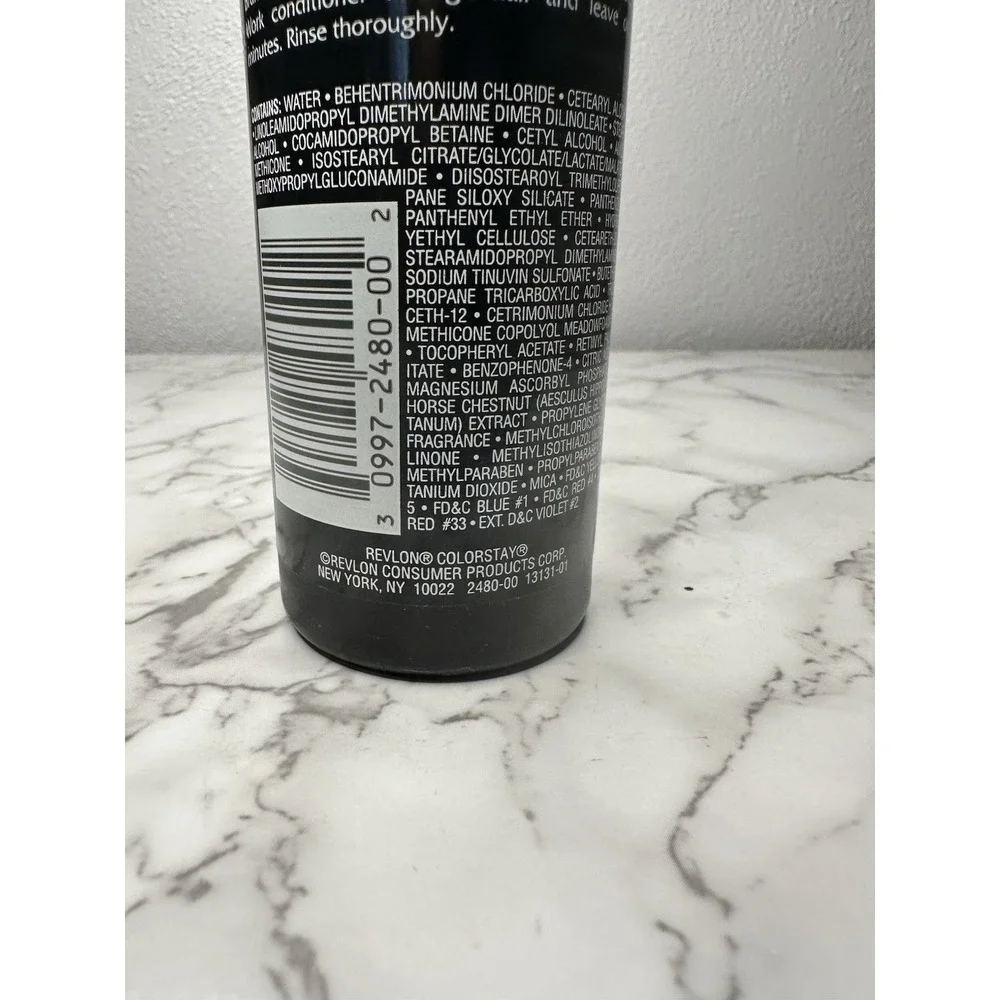 Vtg 90's Revlon Colorstay Stay Brunette Conditioner‎ Color Treated Hair 10oz